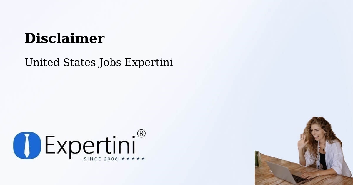 Disclaimer – Bothell - United States Jobs Expertini